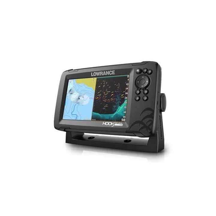 LOWRANCE Hook Reveal 7 Combiné - Sonde Splitshot