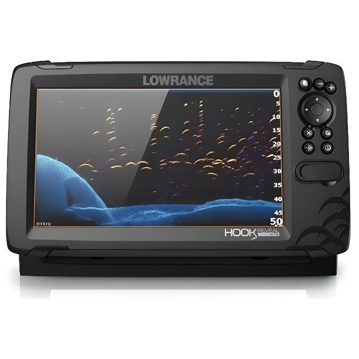 LOWRANCE Hook Reveal 9 Combiné GPS sondeur - Sonde Tripleshot