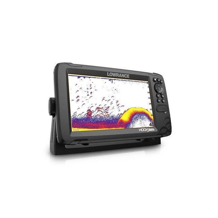LOWRANCE Hook Reveal 9 Combiné GPS sondeur - Sonde Tripleshot