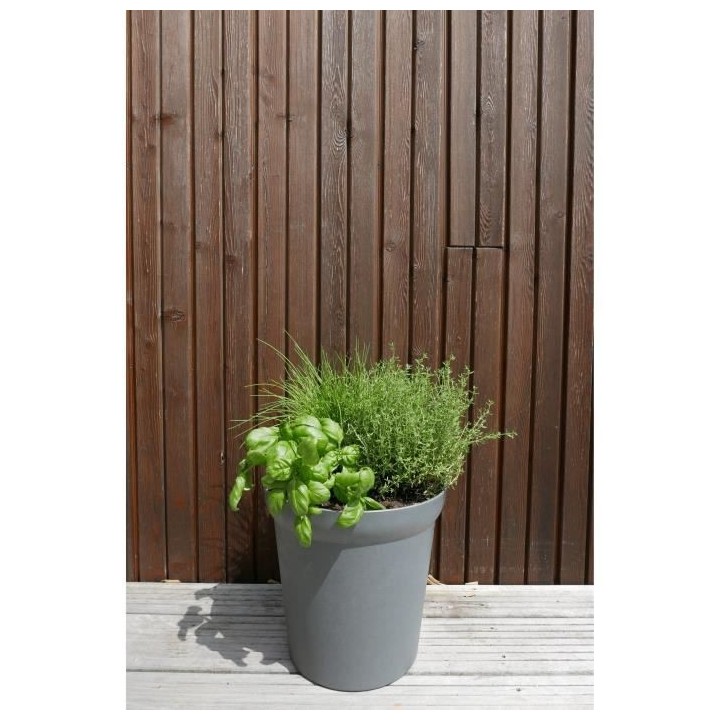 PoeTIC Pot Elément Edge 40 - Ardoise