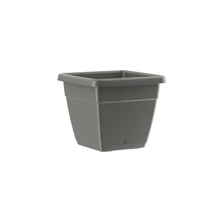 PoeTIC - Pot de fleur Bac My City Garden carré 30 granite - 29,6 x 29