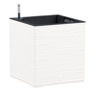 PoeTIC - Bac Casa Cosy carré 30 blanc - L 29,9 x l 29,9 x h 31,3 cm 1