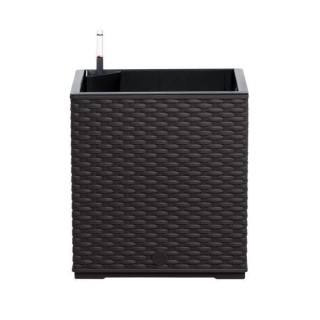 PoeTIC - Bac Casa Mesh carré 30 granite - L 29,9 x l 29,9 x h 31,3 cm