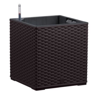 PoeTIC - Bac Casa Mesh carré 30 moka - L 29,9 x l 29,9 x h 31,3 cm 12