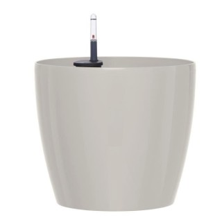 PoeTIC Pot Casa brillant Rond 30 - Gris soie