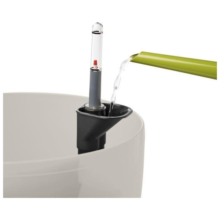 PoeTIC Pot Casa brillant Rond 30 - Gris soie