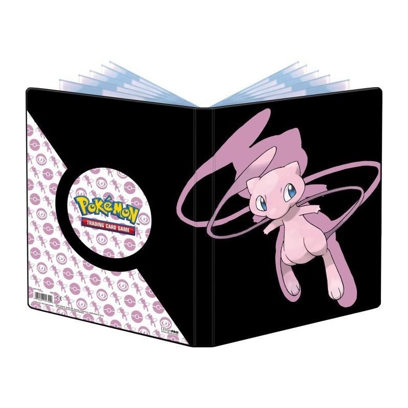 Pokémon : Pack Portfolio Mew Noir 180C | Age: 6+| Nombre de joueurs: 1