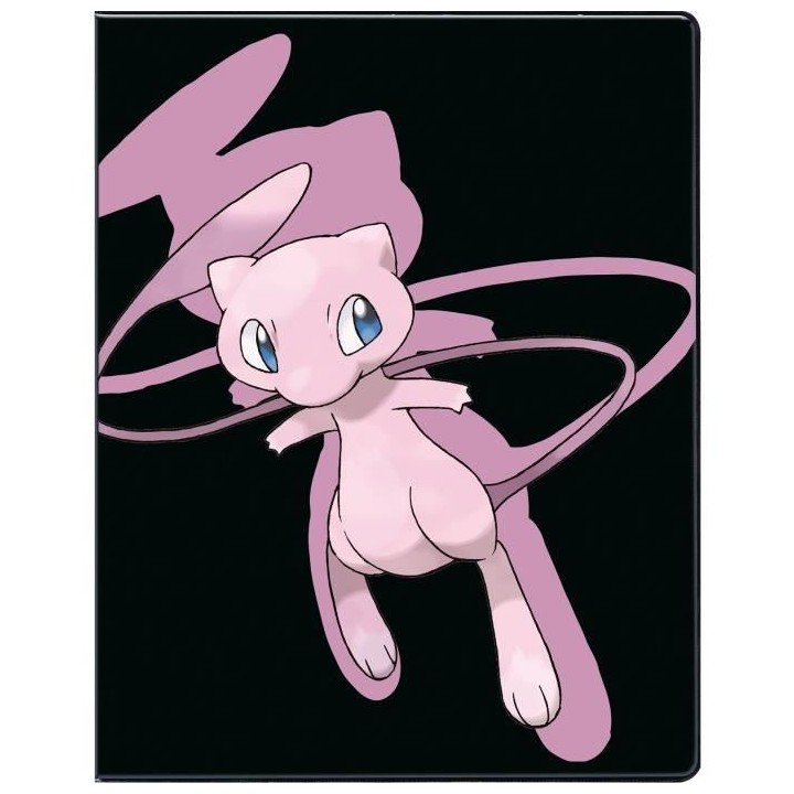 Pokémon : Pack Portfolio Mew Noir 180C | Age: 6+| Nombre de joueurs:
