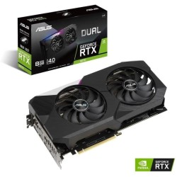 Carte Graphique - ASUS - RTX 3070 - 8Go - GDDR6 - PCIe 4.0 - 2 x HDMI / 3 x DP (90YV0FQD-M0NA00)