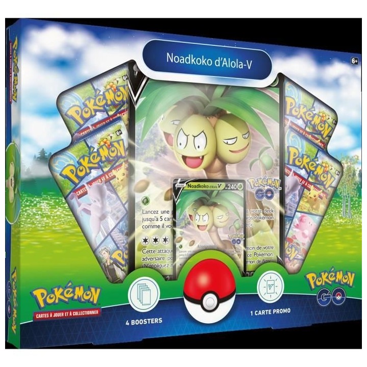 Pokémon : coffret V (4 boosters) | Age: 6+| Nombre de joueurs: 1-2