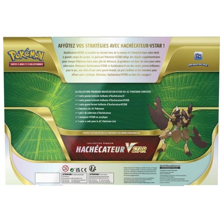 Pokémon : Coffret Prem. Pokémon | Age: 6+| Nombre de joueurs: 1-2