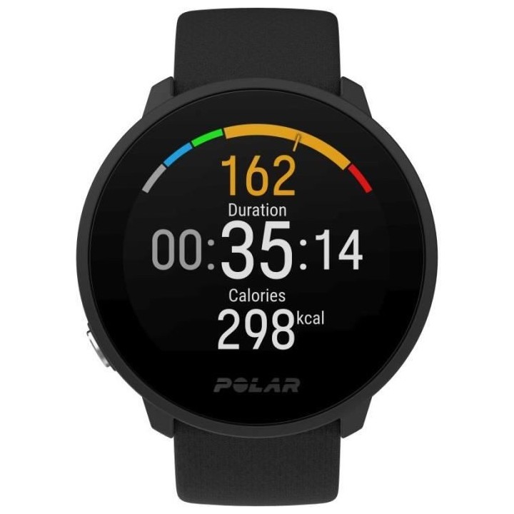 POLAR Montre fitness étanche Unite avec GPS S/L - Noir