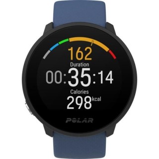 POLAR Unite - Montre fitness étanche avec GPS - Taille S/L - Bleu