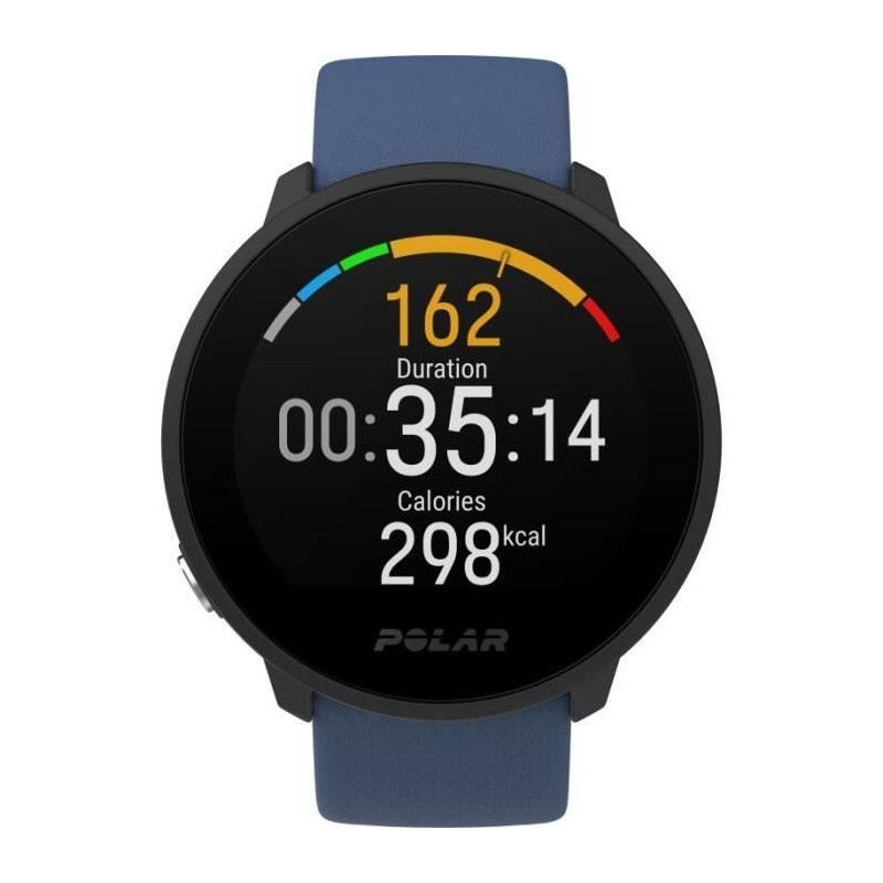 POLAR Unite - Montre fitness étanche avec GPS - Taille S/L - Bleu