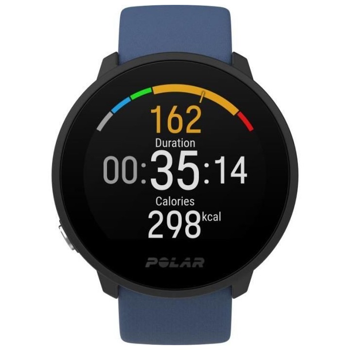 POLAR Unite - Montre fitness étanche avec GPS - Taille S/L - Bleu