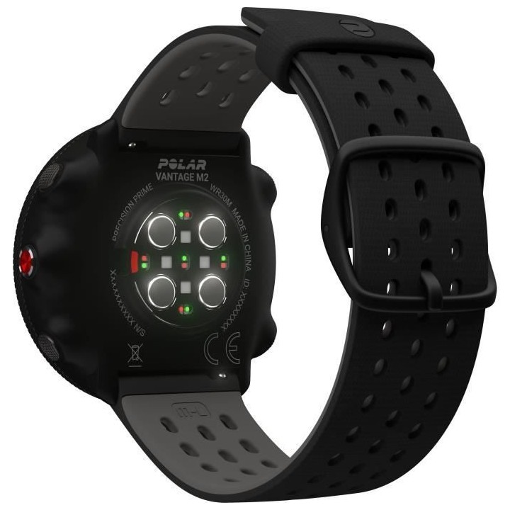 POLAR Vantage M2 - Montre de sport connectée - Taille S-L - Noir