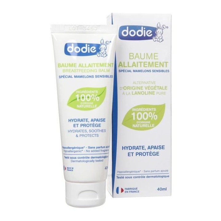 Dodie Hygiene & Soin Crevasses Lanoline Végétale 40ml