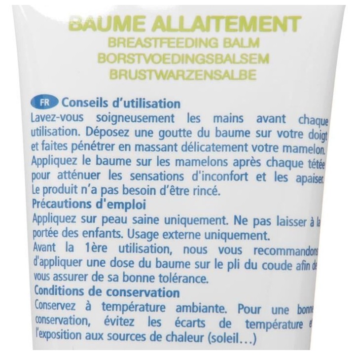 Dodie Hygiene & Soin Crevasses Lanoline Végétale 40ml
