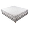 EXELLENCE COLLECTION Essentiel Ensemble matelas + sommier 160 cm - 720 Ressorts - 30 cm - 9 Zones - 3 cm mousse HD 35kg - Ferme