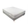 EXELLENCE COLLECTION Latex Ensemble matelas + sommier 160 cm - 720 Ressorts - 30 cm - 9 Zones - 3 cm Latex 75kg