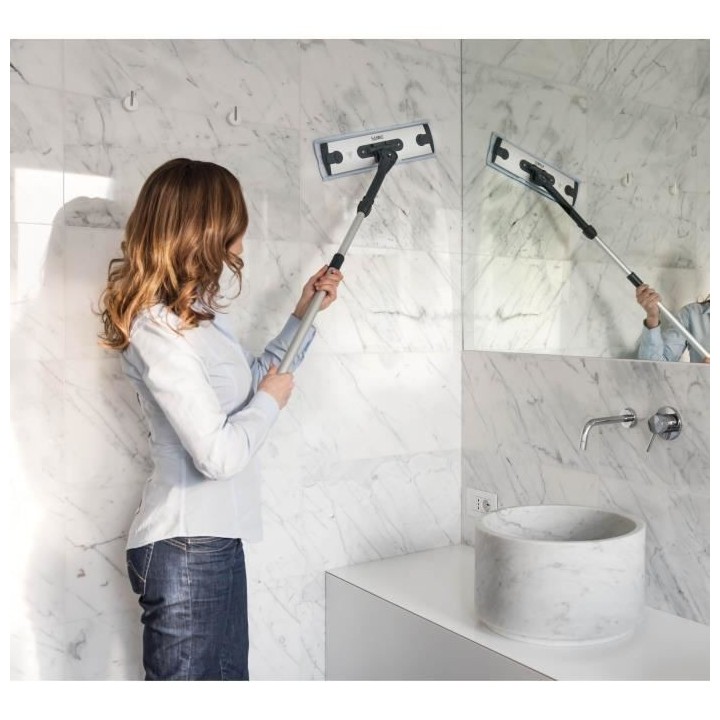 POLTI MOPPY RED EXTRA DUST - Balai vapeur sans fil multi-surfaces - 15