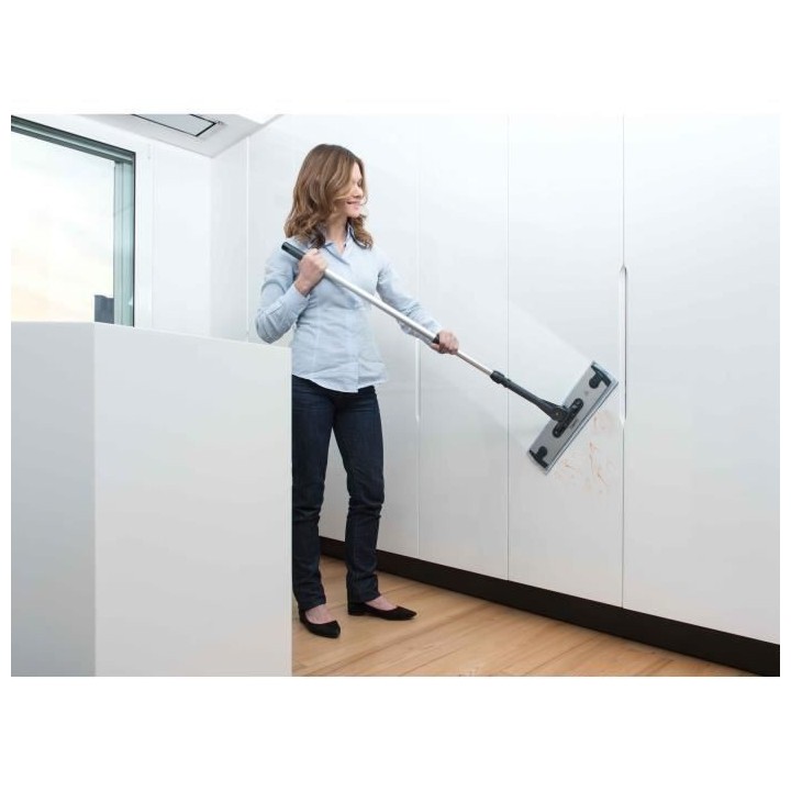 POLTI MOPPY RED EXTRA DUST - Balai vapeur sans fil multi-surfaces - 15