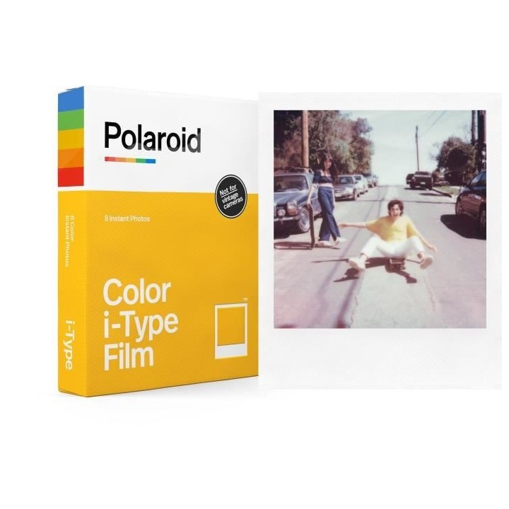 Polaroid - Films instantanés couleur i-Type - Pack de 8 films - ASA 6