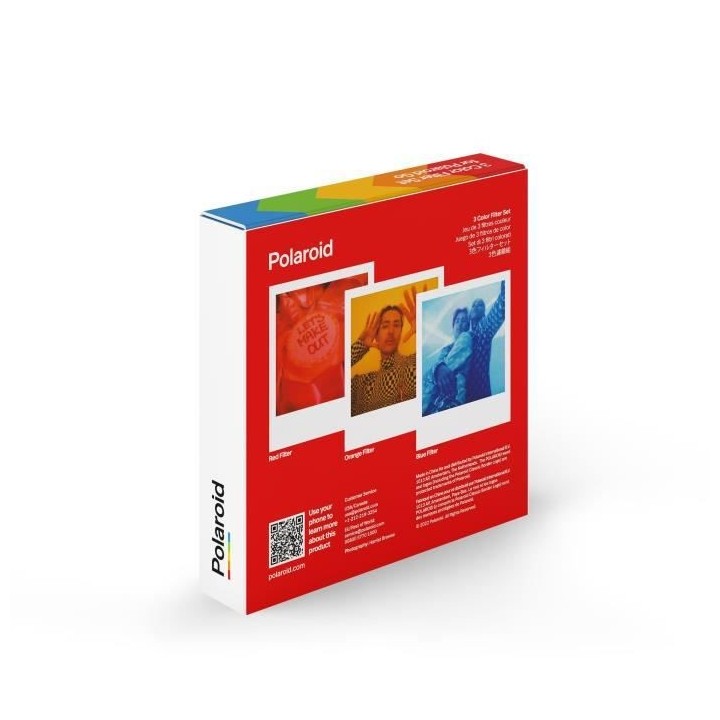POLAROID - Set de 3 filtres colorés pour appareil photo instantané G