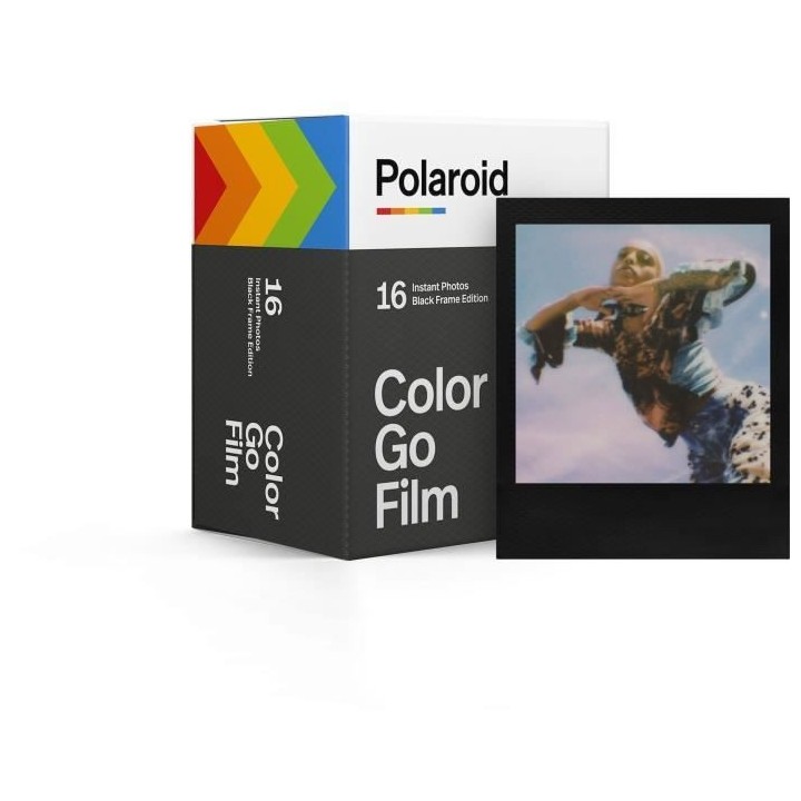 POLAROID - Double pack de films instantanés couleur Go - 16 films - A