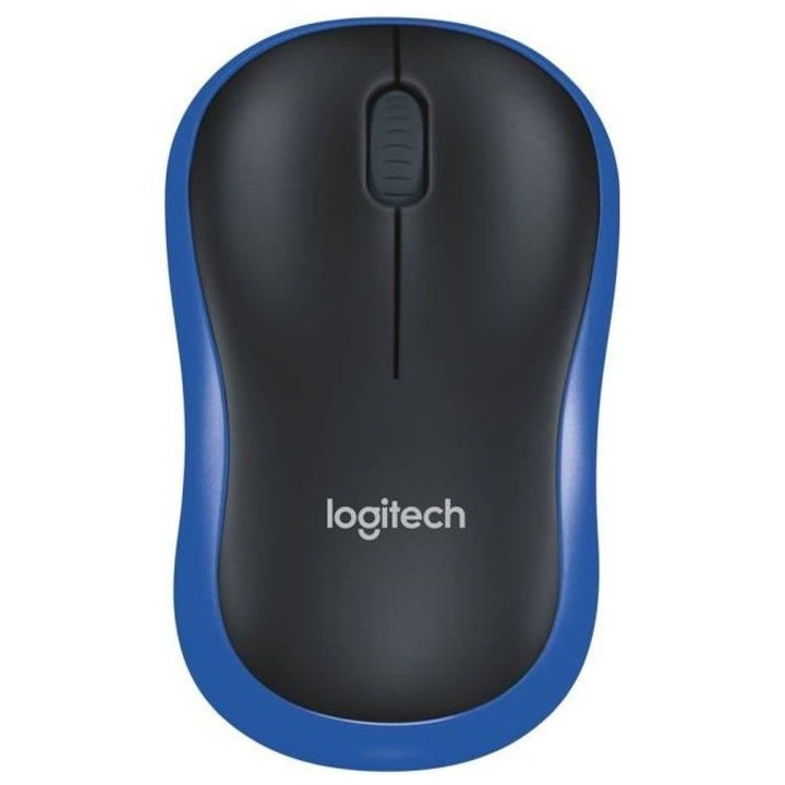 LOGITECH - souris sans fil optique - M185 Bleu