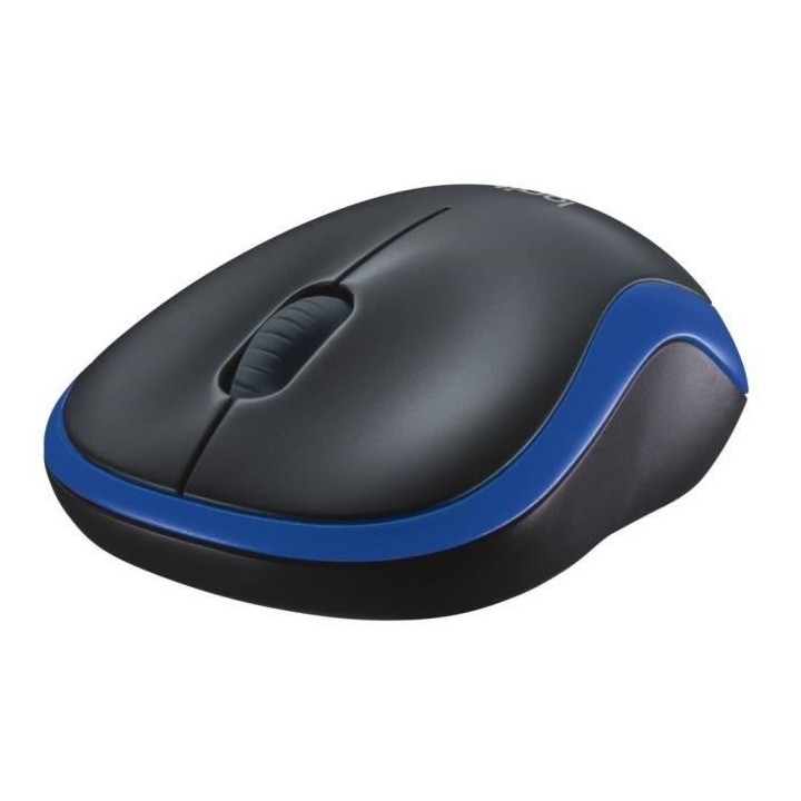 LOGITECH - souris sans fil optique - M185 Bleu