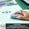 Souris Sans Fil Logitech POP Mouse avec Emojis Personnalisables, Bluetooth, USB, Multidispositifs - Menthe