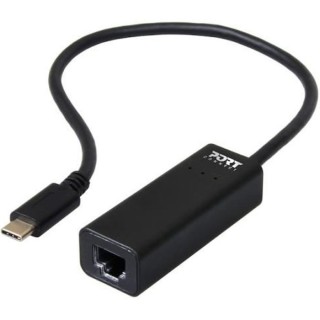 PORTDESIGNS Convertisseur USB Type C vers RJ-45 - Compatible Windows /