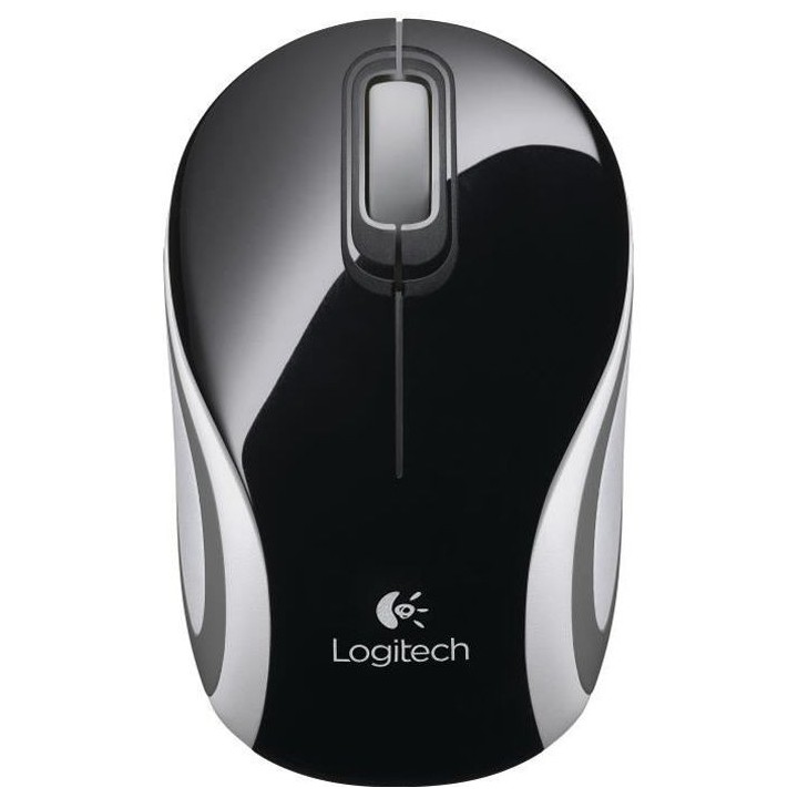 LOGITECH - Souris mini sans fil optique M187 - Noir