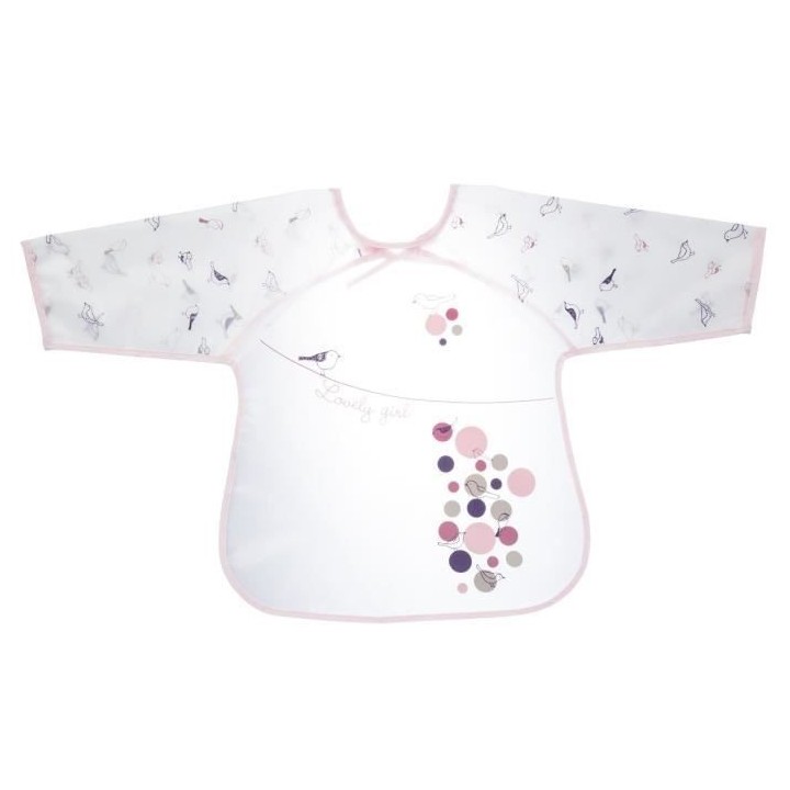 Bavoir tablier Birdy girl