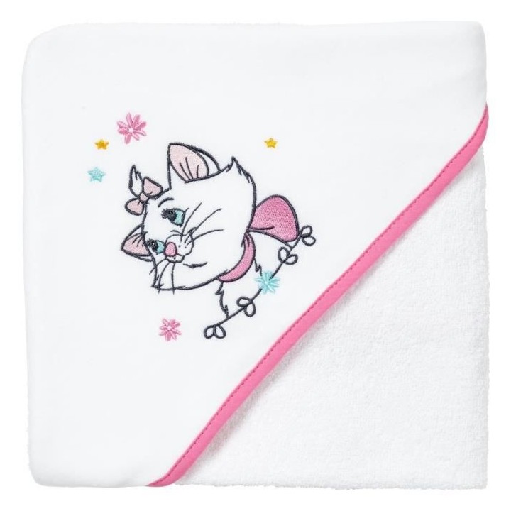 DISNEY Les Aristochats Cape de bain - 80 x 80 cm