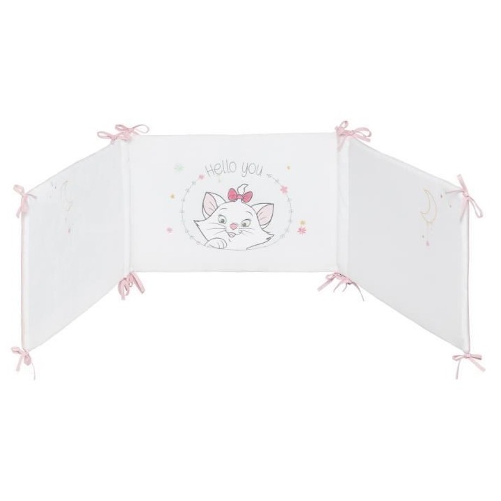 DISNEY Les Aristochats Tour de lit adaptable - 40 x 180 cm