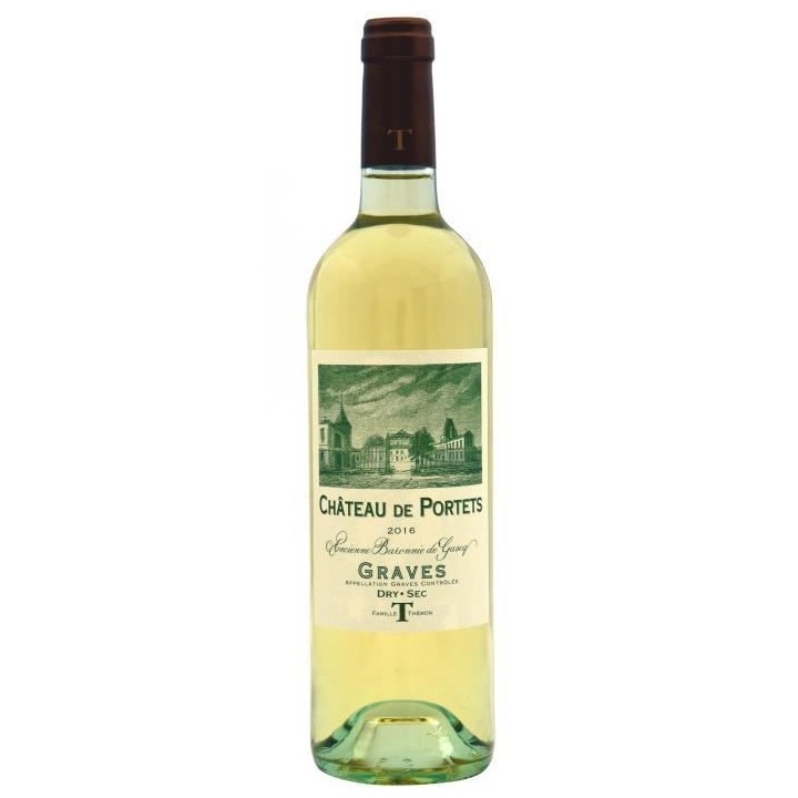 Château de Portets 2016 Graves - Vin blanc de Bordeaux