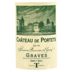 Château de Portets 2016 Graves - Vin blanc de Bordeaux