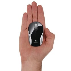 LOGITECH - Souris mini sans fil optique M187 - Noir