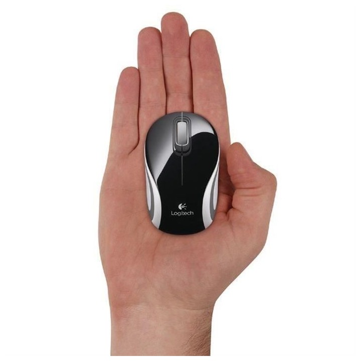 LOGITECH - Souris mini sans fil optique M187 - Noir