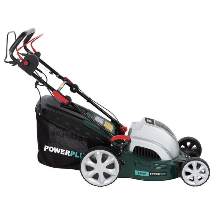 Tondeuse électrique autotractée - POWERPLUS - 1800W - 46 cm de coupe
