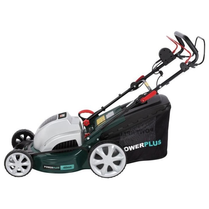Tondeuse électrique autotractée - POWERPLUS - 1800W - 46 cm de coupe