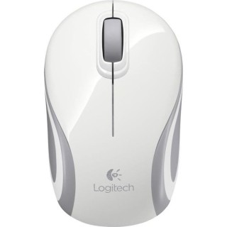 LOGITECH - Souris mini sans fil optique M187 - Blanc