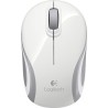 LOGITECH - Souris mini sans fil optique M187 - Blanc