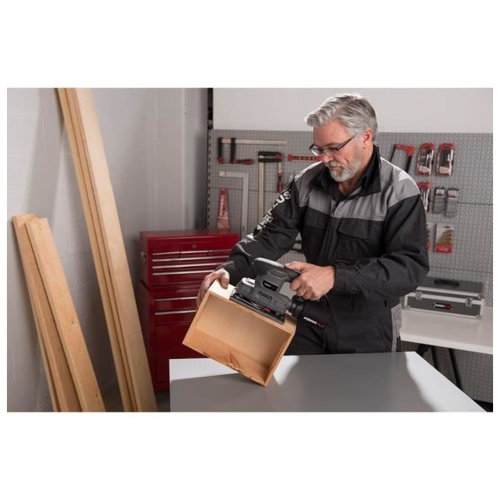 POWERPLUS Ponceuse vibrante 180 W POWE40010