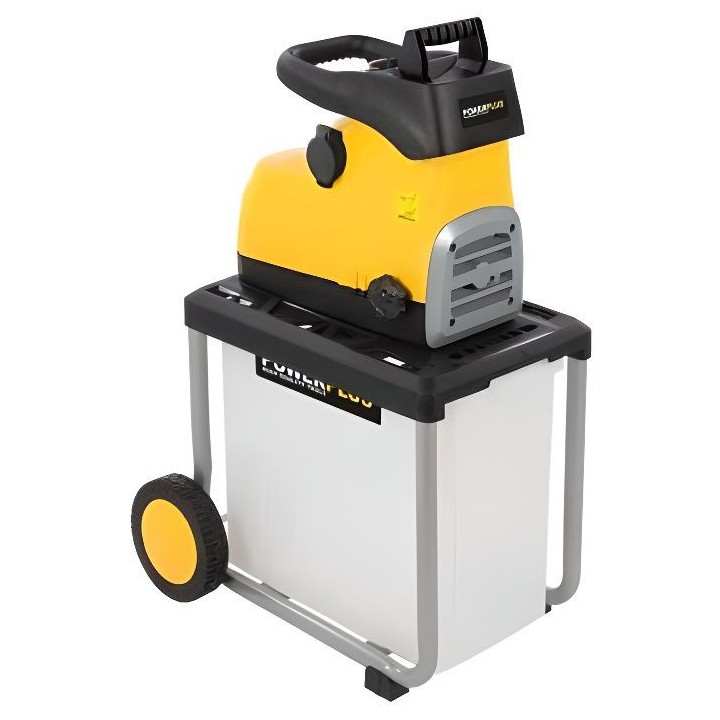 POWERPLUS Broyeur 2800W avec bac 60L - Moteur induction