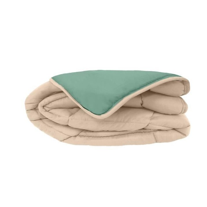 CALGARY Couette chaude Microfibre 400g/m² Galet & Lac 240x260cm