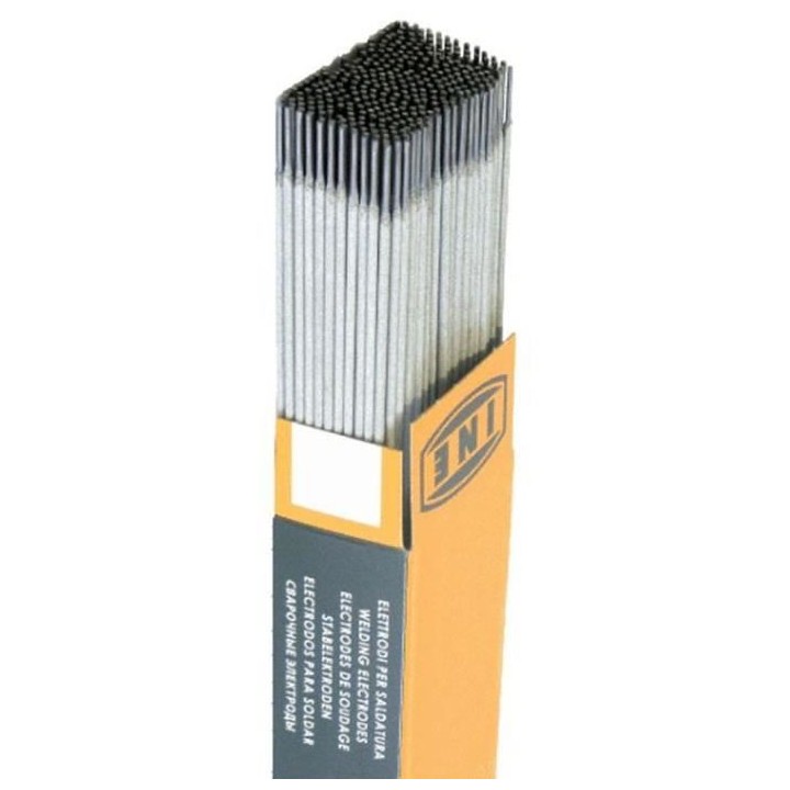 INE Lot de 115 électrodes rutiles acier Ø 4 mm L 350 mm - Baguettes