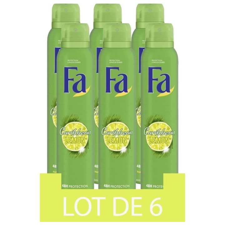 FA Déodorant Anti Transpirant - Efficacité 48h - Formule douce pour